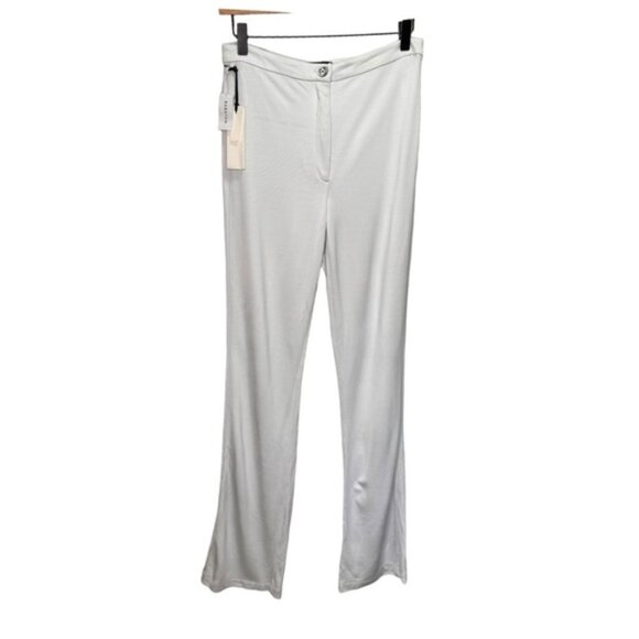 Aritzia 1-01 Babaton Mini-Flare Grey Pant Size 8 NWT - Picture 4 of 15